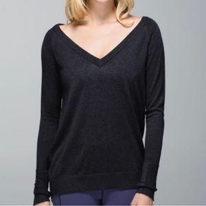 Lululemon Unity Drop Back Cashmere Sweater